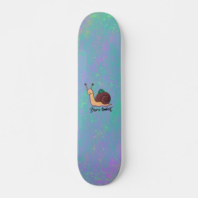Skateboard Caracol Nacido Snick  (Anverso )