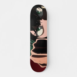 Skateboard - Carácter de libro de historietas