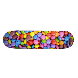 Skateboard Caramelo Colorido