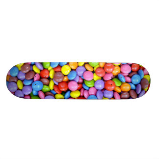 Skateboard Caramelo Colorido