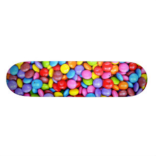 Skateboard Caramelos coloridos