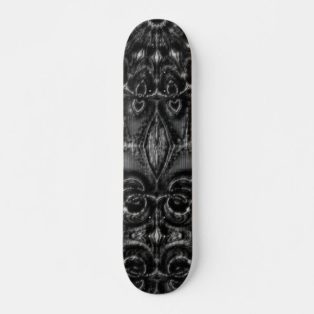 Skateboard Carbón Mandala (Anverso )