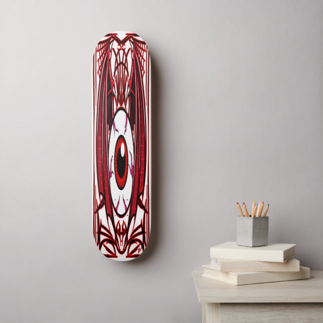 Skateboard Carpe Noctem (Arte de la pared)