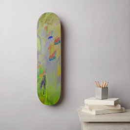 Skateboard Carrera por la naturaleza con actitud III