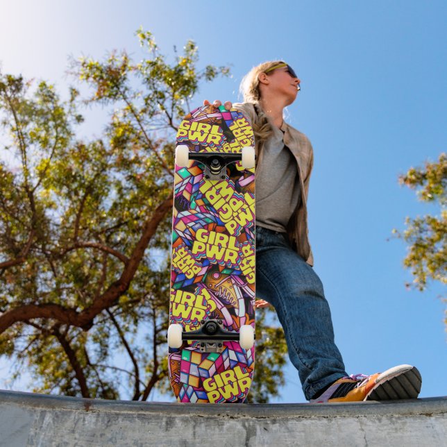Skateboard Carrie de memoria de los años 80 (Exterior 1)