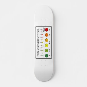 Skateboard Carta médica de la herramienta de la evaluación
