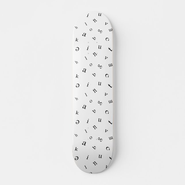 Skateboard Cartas (Anverso )