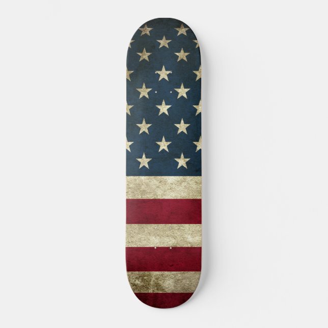 Skateboard Cartel de la bandera de los Estados Unidos (Anverso)