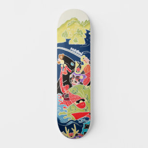 Skateboard cartel del Festival de Satomi