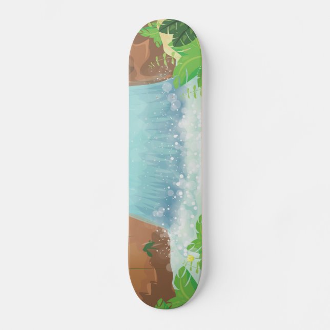 Skateboard Cascada (Anverso)