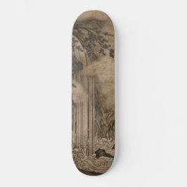 Skateboard Cascada (arte paisajístico japonés) (Kano Motonobu