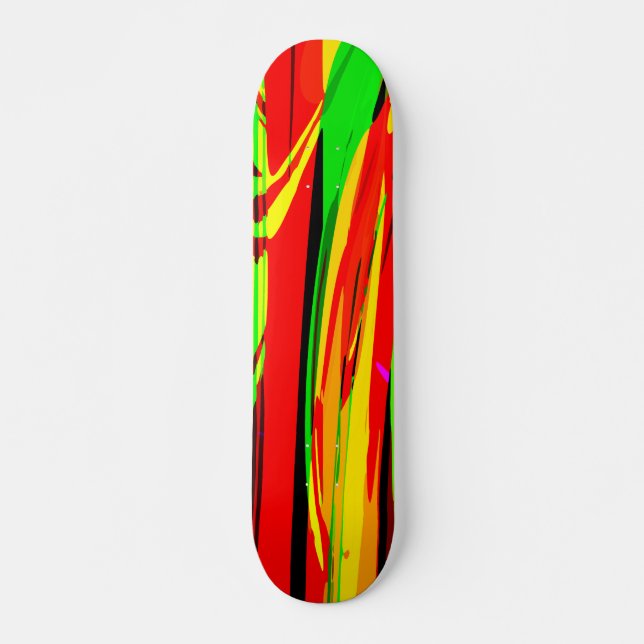 Skateboard Cascada de color 2 (Anverso )