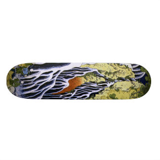 Skateboard Cascada de Kirifuri Bella Artes japonés de Hokusai