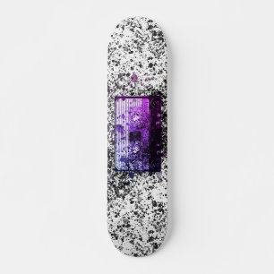 Skateboard Casete de audio retro