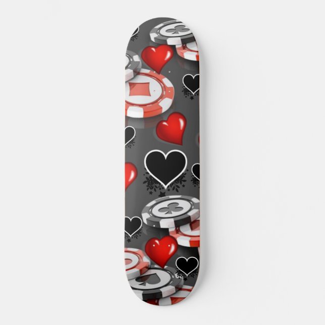 Skateboard Casino para skatboard (Anverso)