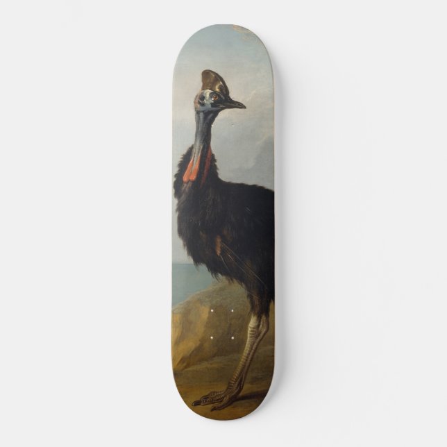 Skateboard Cassowary (pájaro australiano) (Arte de animales s (Anverso)