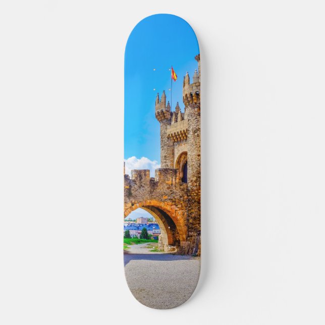 Skateboard Castillo templario (Anverso)