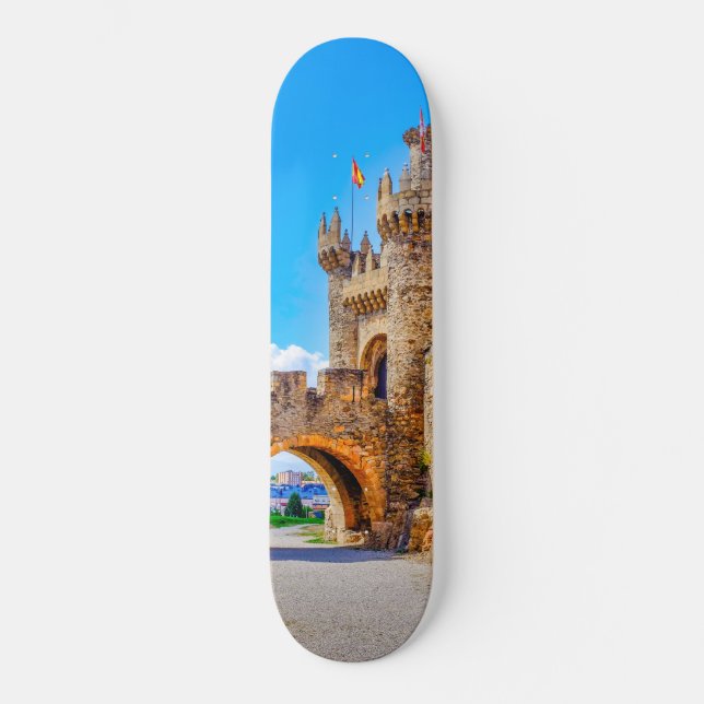 Skateboard Castillo templario (Anverso)
