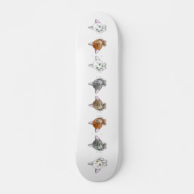 Skateboard Cat-1 (Anverso )