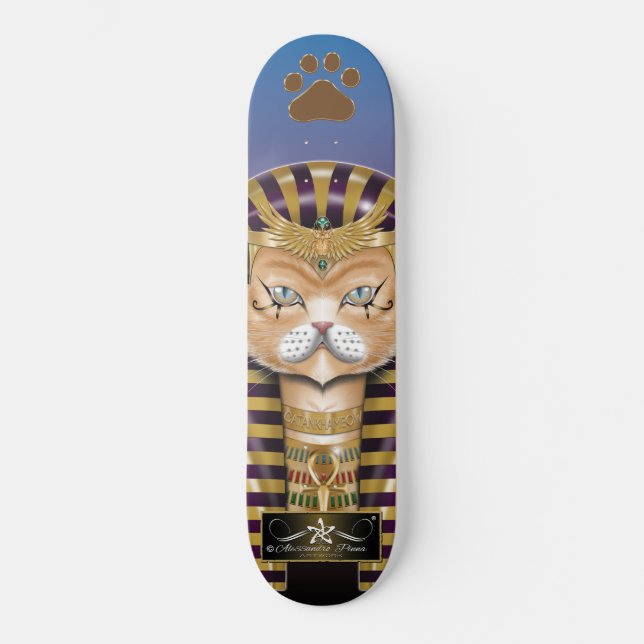 Skateboard CATankhaMEOW (Anverso)
