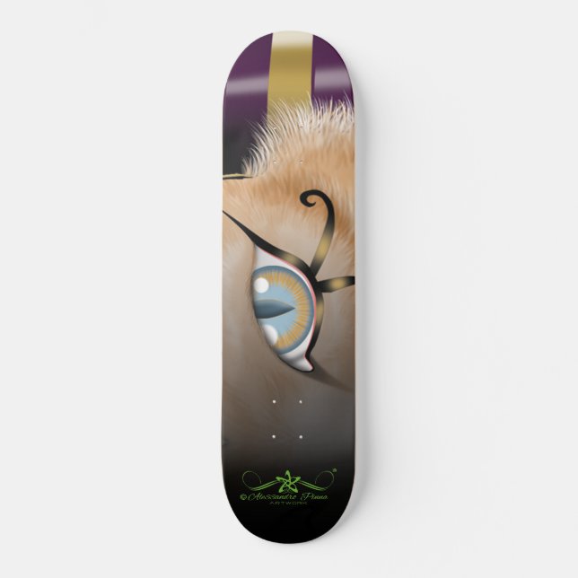 Skateboard CATankhaMEOW (Anverso)
