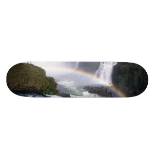 Skateboard Cataratas de Iguassu, Paraná, Brasil.Vista aérea