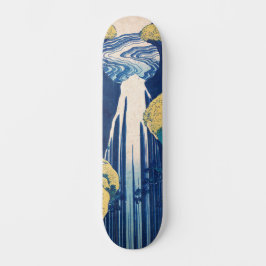 Skateboard Cataratas de Katsushika Hokusai - Amida