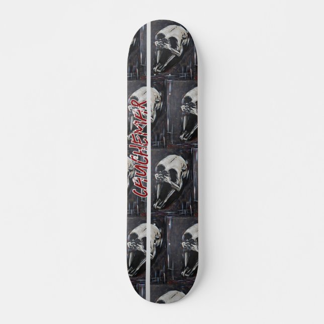 Skateboard Cauchemar (Anverso )