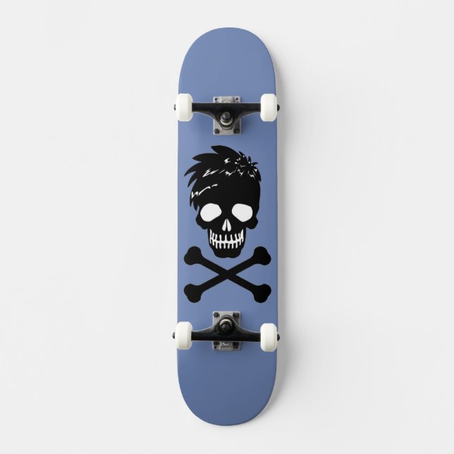 Skateboard Caveira (Anverso)
