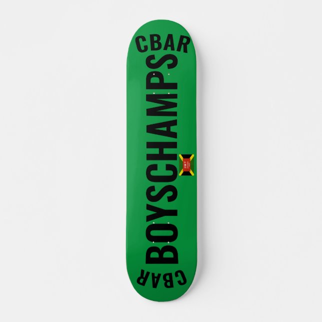 Skateboard CBAR BOYSCHAMPS, 73/7" Deck (Anverso )