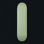 Skateboard Celadón verde de jade sólido<br><div class="desc">Un color único utilizado para la cerámica que antes se reservaba a los Royals. Mi tía y mi tío tuvieron una vez la tienda de antigüedades más grande del coste oriental. De niño recuerdo haber pasado innumerables horas desempolvando todos los tesoros de la tienda. Crecí para amar este color increíble....</div>