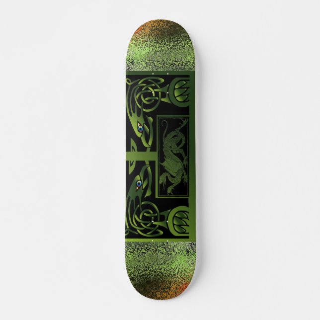 Skateboard Celtic Dragon (Anverso )
