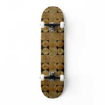 Skateboard Celtic Knotwork Cross