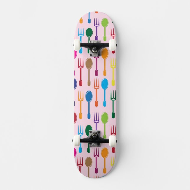 Skateboard Cena de textura (Anverso)