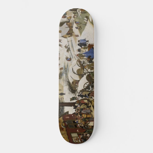 Skateboard Censo en Belén (por Pieter Bruegel) (Anverso)