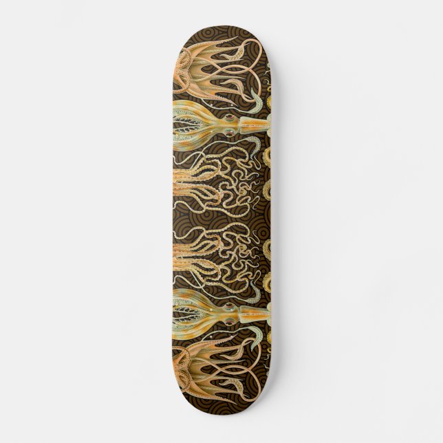 Skateboard Cephalopod Octopus Squid (Anverso)