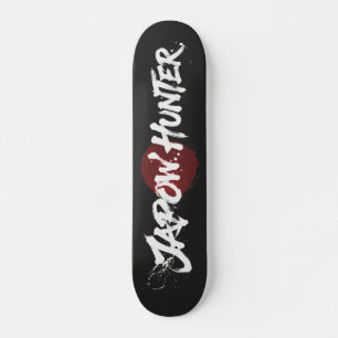 Skateboard Cepillo de Nieve Arte - Cazador de Japow - Negro
