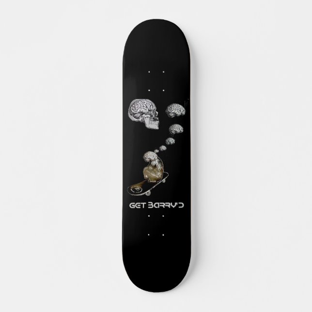 Skateboard Cerebro del mono (Anverso )
