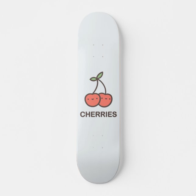 Skateboard Cerezas (Anverso )