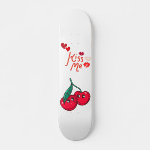 Skateboard Cerezas divertidas en el amor