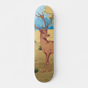 Skateboard Cervezas en animales de cosecha forestal