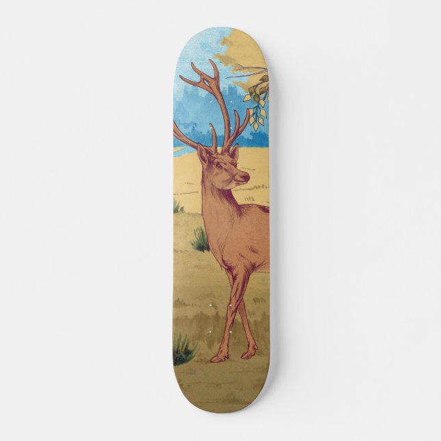 Skateboard Cervezas en animales de cosecha forestal (Anverso )