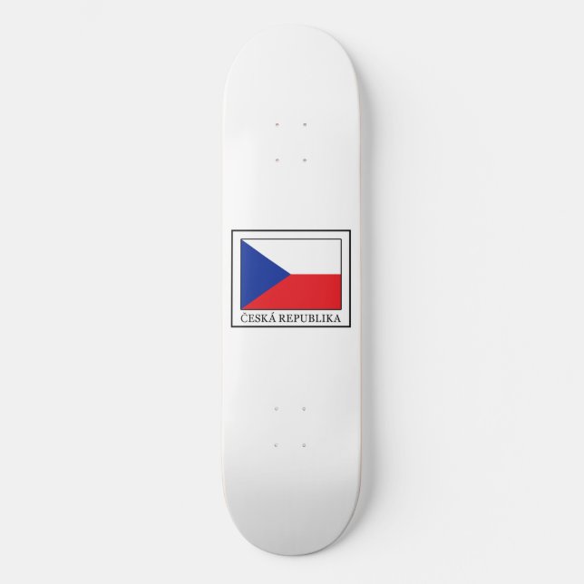 Skateboard Ceska Republika (Anverso)