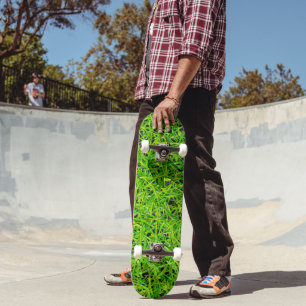 Skateboard Césped vibrante esmeralda verde