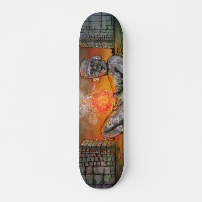 Skateboard Chacmool (Anverso )