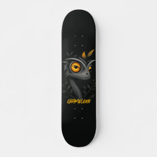 Skateboard Chameleon negro personalizado