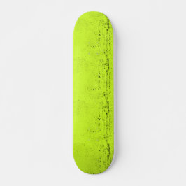 Skateboard Chartreuse texturizado único