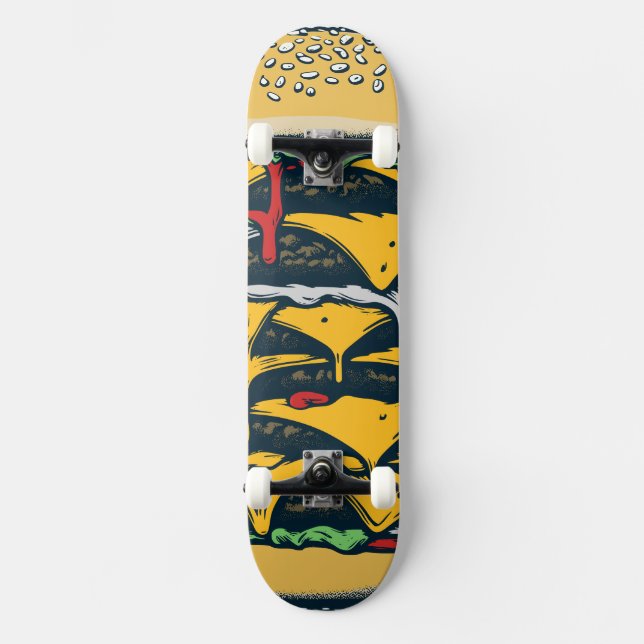 Skateboard Cheeseburger Grande (Anverso)