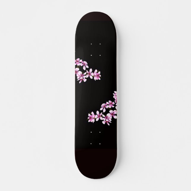 Skateboard cherry flowers (Anverso )