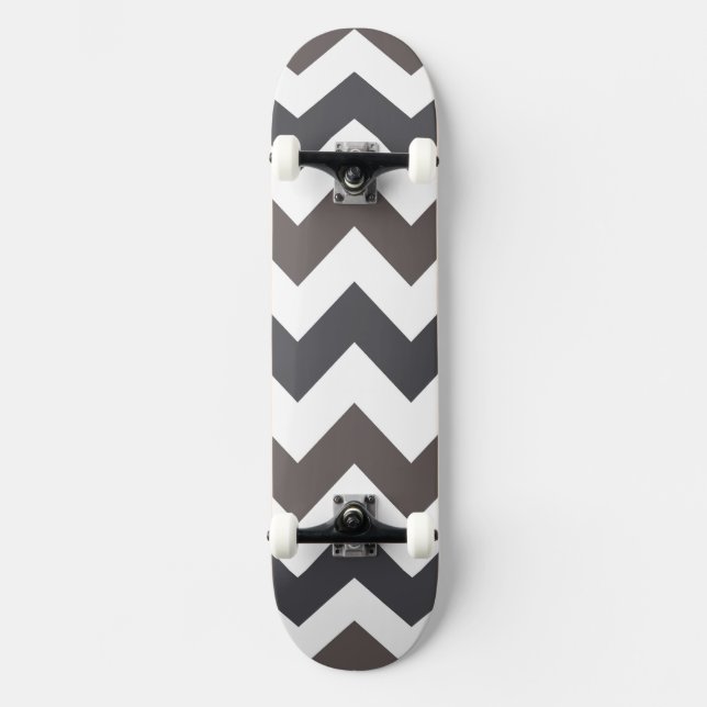 Skateboard Chevron Zigzag Pattern 8 (Anverso)